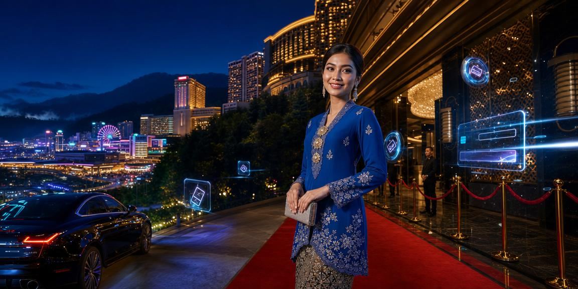 Pengalaman pertaruhan kasino di Genting Highlands bergaya baju kurung melalui asianbookie