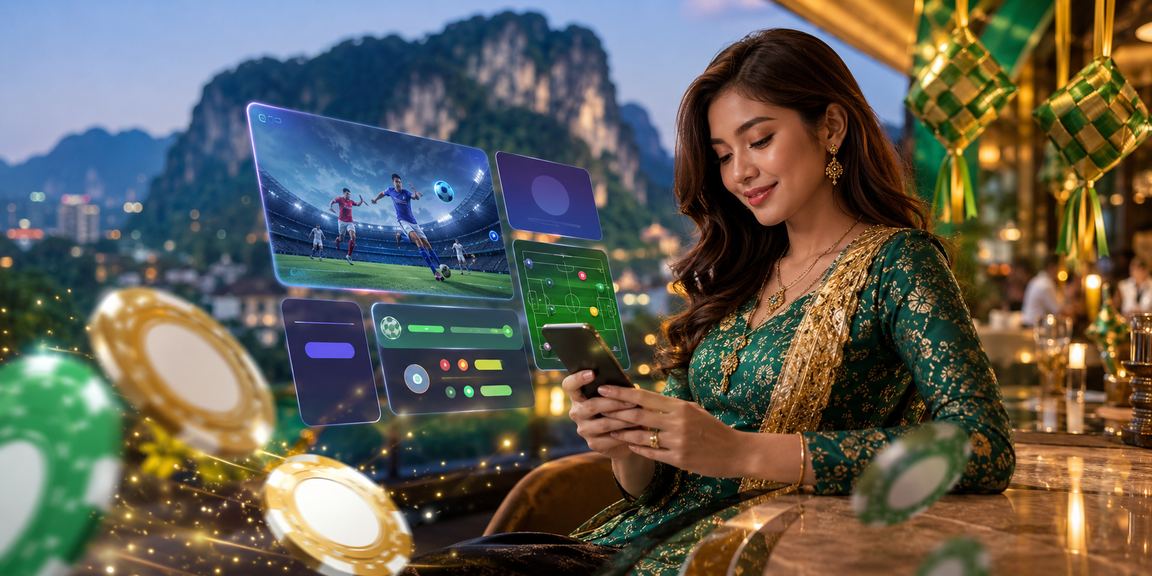 Akses kasino mudah alih sempena Hari Raya dari Ipoh melalui platform asianbookie